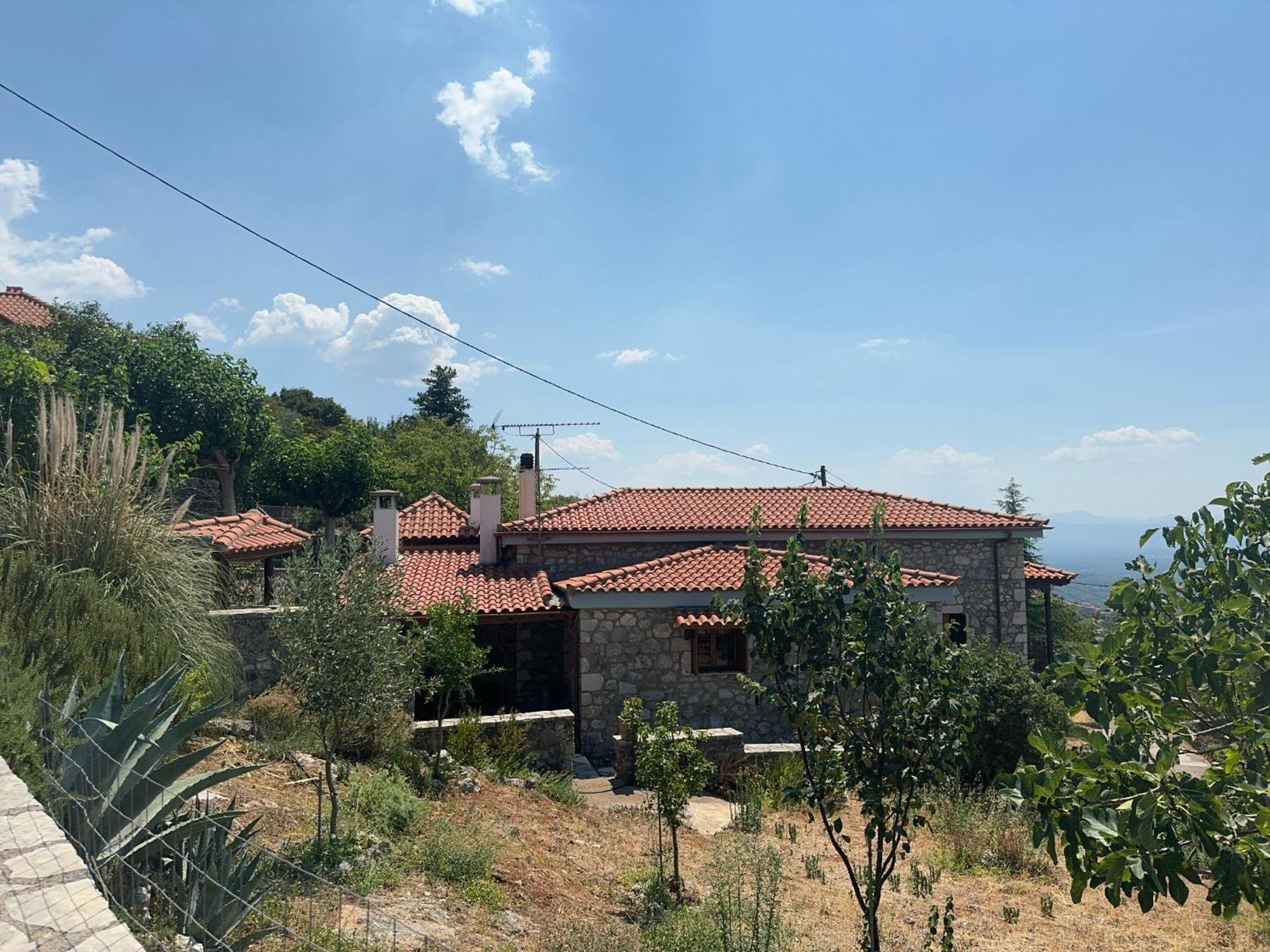 Terra Petra Villa At Psari Trikolonon Gortynia Psarion Экстерьер фото