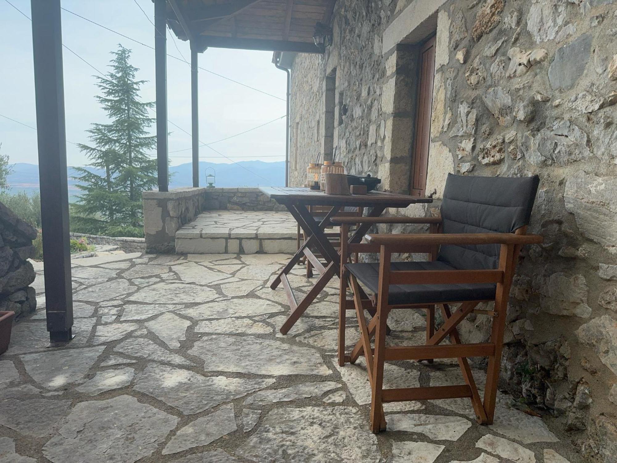 Terra Petra Villa At Psari Trikolonon Gortynia Psarion Экстерьер фото