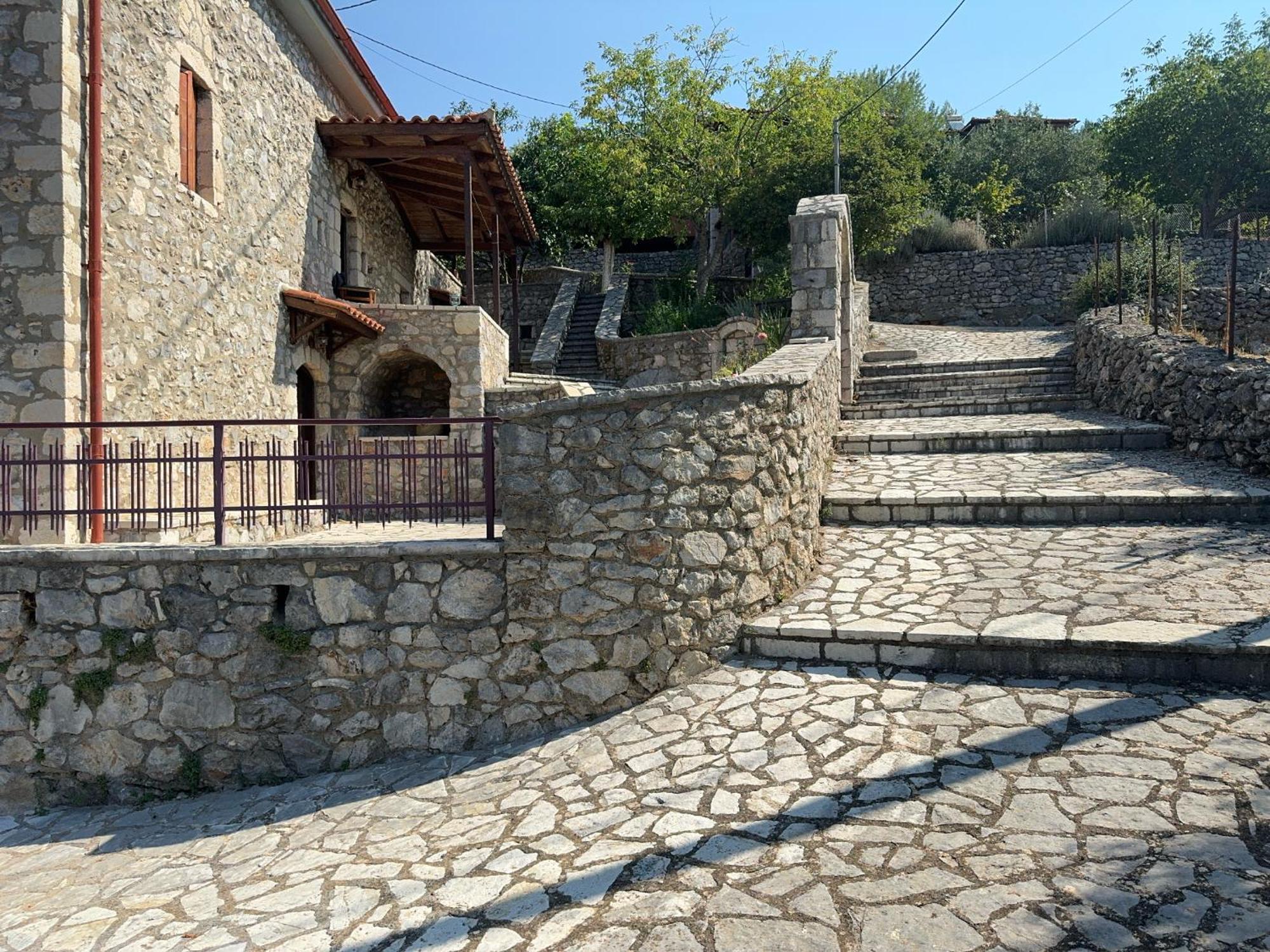 Terra Petra Villa At Psari Trikolonon Gortynia Psarion Экстерьер фото