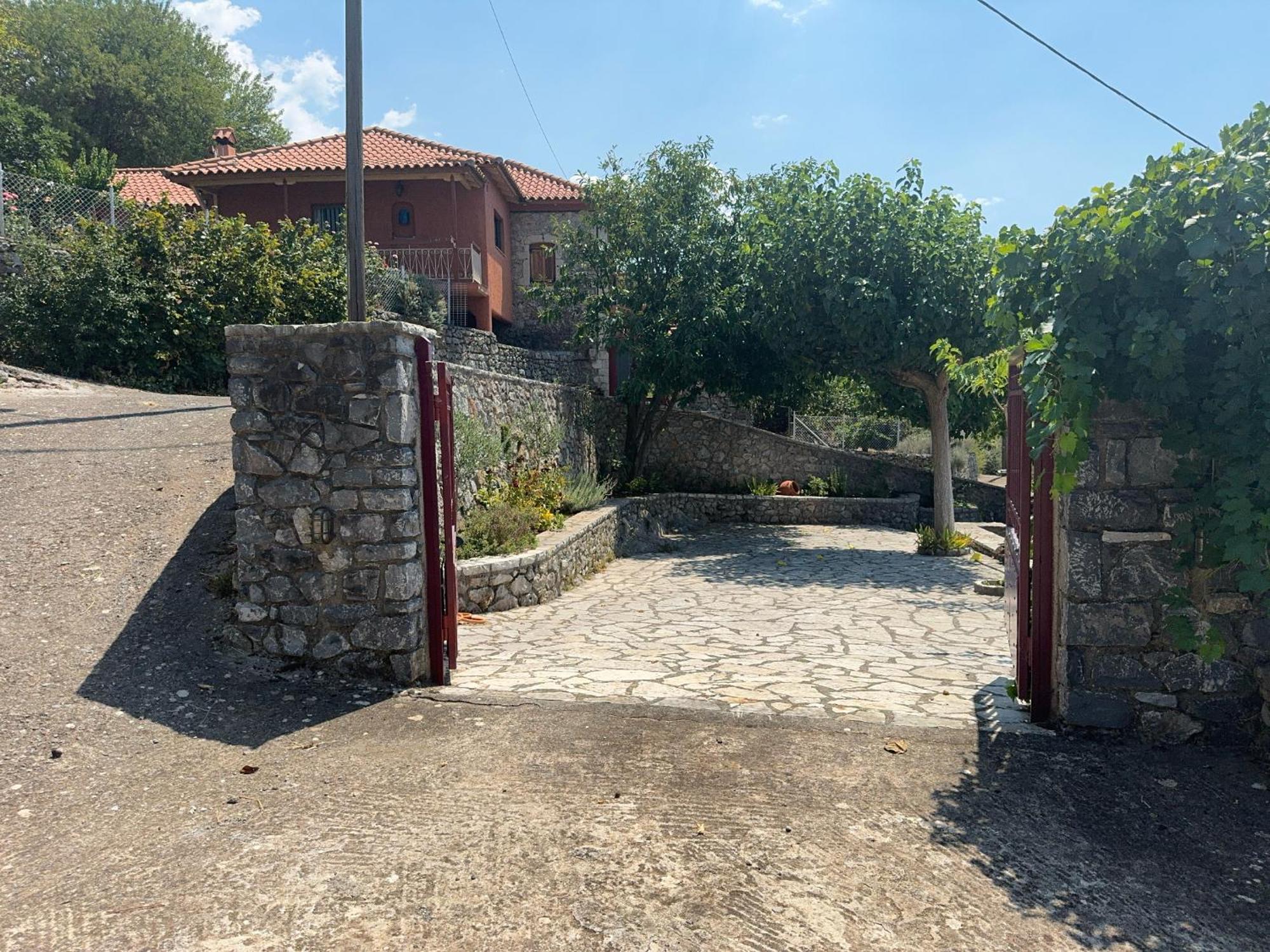 Terra Petra Villa At Psari Trikolonon Gortynia Psarion Экстерьер фото