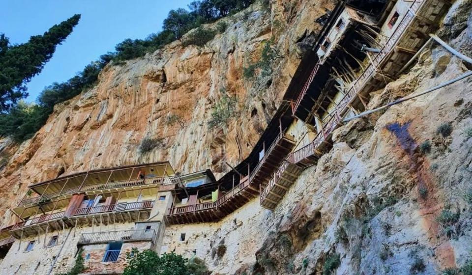Terra Petra Villa At Psari Trikolonon Gortynia Psarion Экстерьер фото